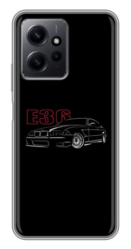 Чехол с принтом "BMW E36" для Xiaomi Redmi Note 12