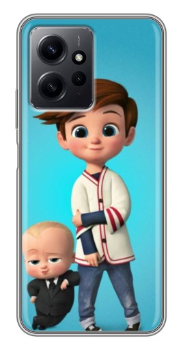 Чехол с принтом "Boss and Boy" для Xiaomi Redmi Note 12