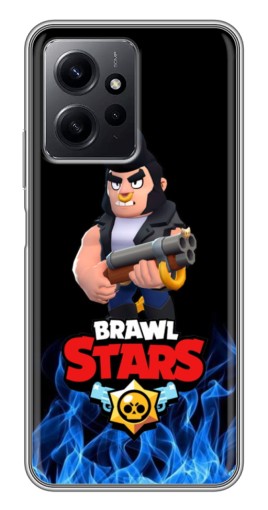 Чехол с печатью "Булл в огне" для Xiaomi Redmi Note 12