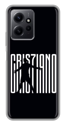 Чехол с картинкой "Cristiano" для Xiaomi Redmi Note 12