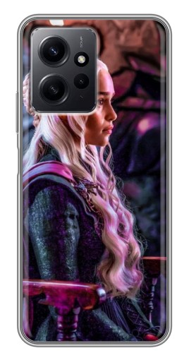 Чехол с картинкой "Дейнерис" для Xiaomi Redmi Note 12