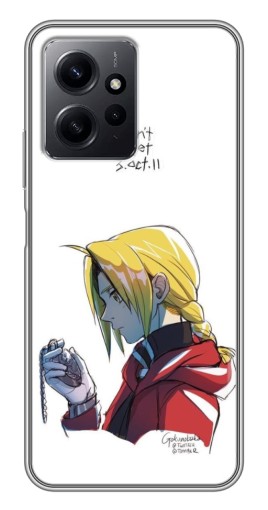 Чехол с картинкой "Эд Эрлик с часами" для Xiaomi Redmi Note 12