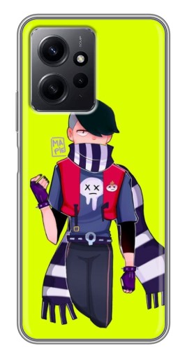 Чехол с принтом "edgard brawl stars" для Xiaomi Redmi Note 12
