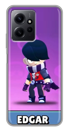 Силиконовый чехол с изображением "EDGAR" для Xiaomi Redmi Note 12