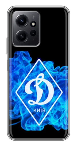 Силиконовый чехол с изображением "Эмблема Динамо Киев" для Xiaomi Redmi Note 12