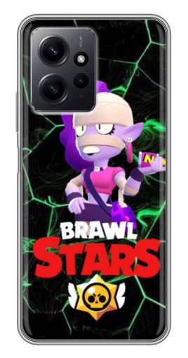Силиконовый чехол с изображением "Emz Brawl Stars" для Xiaomi Redmi Note 12