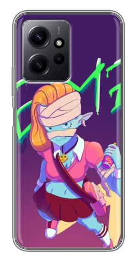 Чехол с картинкой "EMZ модная" для Xiaomi Redmi Note 12
