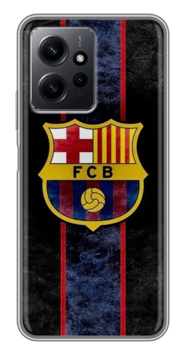 Чехол с картинкой "FCB" для Xiaomi Redmi Note 12