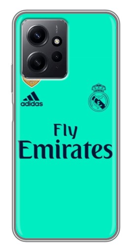 Чехол с принтом "Форма Реала" для Xiaomi Redmi Note 12