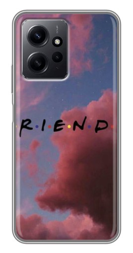 Чехол с печатью "Friends" для Xiaomi Redmi Note 12