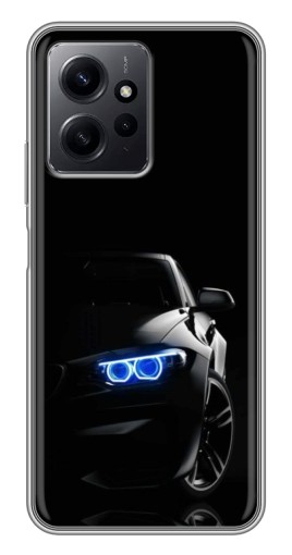 Силиконовый чехол с изображением "Глаза БМВ" для Xiaomi Redmi Note 12