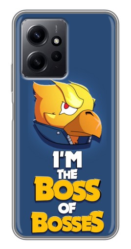 Чехол с печатью "Gold Boss" для Xiaomi Redmi Note 12
