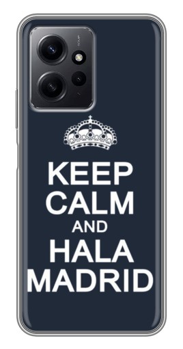 Чехол с печатью "Hala Madrid" для Xiaomi Redmi Note 12