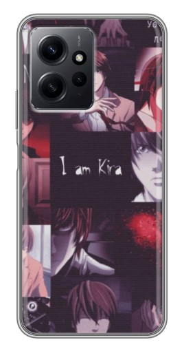 Чехол с принтом "I am Kira" для Xiaomi Redmi Note 12