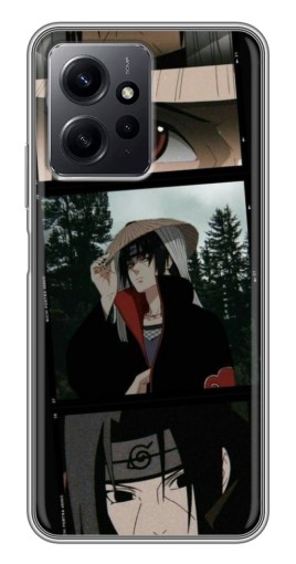 Чехол с печатью "Итачи на фото" для Xiaomi Redmi Note 12