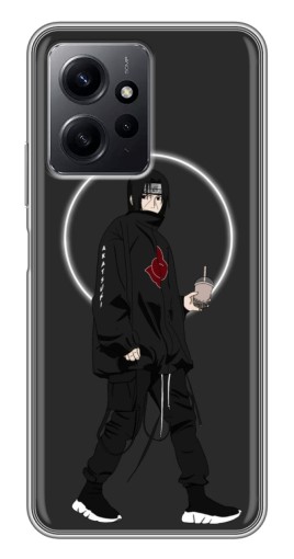 Чехол с принтом "Итачи с напитком" для Xiaomi Redmi Note 12