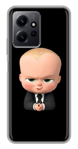 Чехол с печатью "Хитрый Босс" для Xiaomi Redmi Note 12