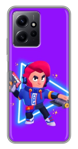Чехол с печатью "Кольт в наушниках" для Xiaomi Redmi Note 12