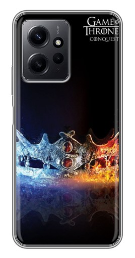 Силиконовый чехол с изображением "Корона" для Xiaomi Redmi Note 12