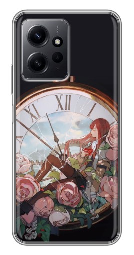 Чехол с картинкой "Курису  в часах" для Xiaomi Redmi Note 12
