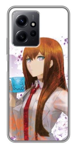 Чехол с картинкой "Курису с чашкой" для Xiaomi Redmi Note 12