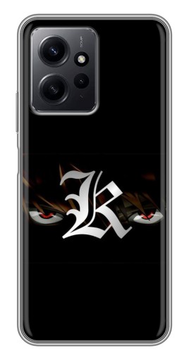 Силиконовый чехол с изображением "L.K." для Xiaomi Redmi Note 12