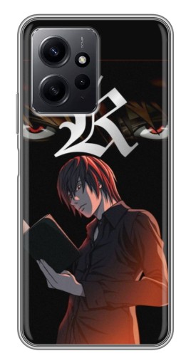Чехол с печатью "Лайт Ягами Death Note" для Xiaomi Redmi Note 12