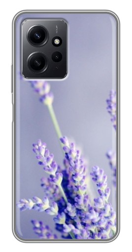 Силиконовый чехол с изображением "Лаванда вблизи" для Xiaomi Redmi Note 12