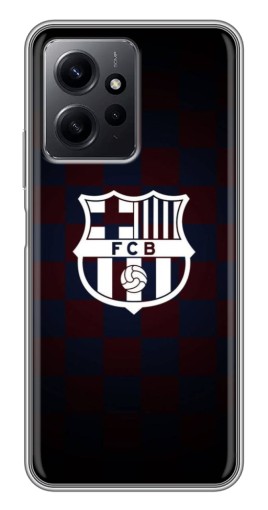 Чехол с принтом "Лого FCB" для Xiaomi Redmi Note 12
