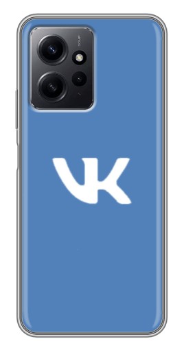 Чехол с печатью "Лого ВК" для Xiaomi Redmi Note 12