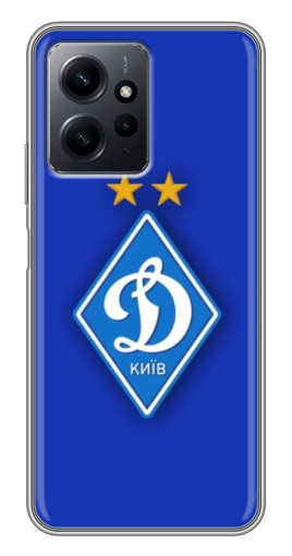 Чехол с картинкой "Логотип Динамо Киев" для Xiaomi Redmi Note 12