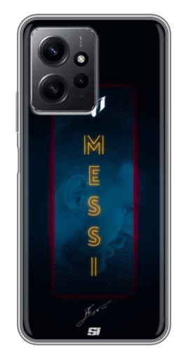 Чехол с печатью "Логотип Месси" для Xiaomi Redmi Note 12
