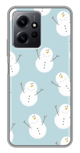 Чехол с печатью "Маленькие снеговики" для Xiaomi Redmi Note 12