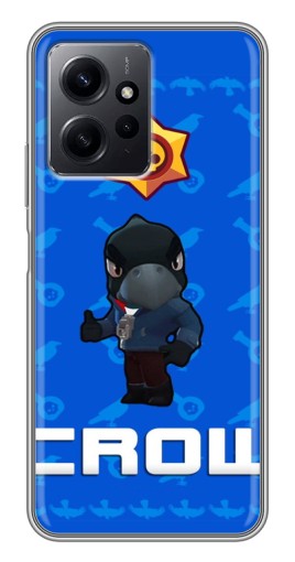 Чехол с печатью "Медаль Crow" для Xiaomi Redmi Note 12