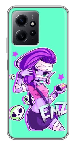 Чехол с принтом "Милая Emz" для Xiaomi Redmi Note 12