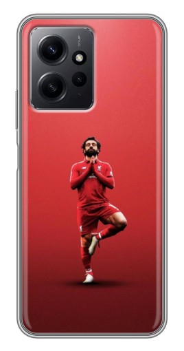 Силиконовый чехол с изображением "Мо Салах" для Xiaomi Redmi Note 12