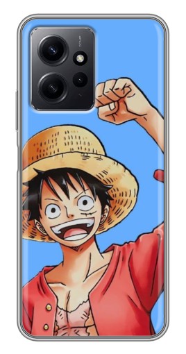 Чехол с принтом "Молодой Манки де Луффи" для Xiaomi Redmi Note 12