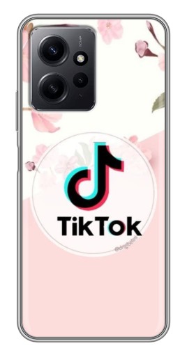 Чехол с принтом "Нежный принт" для Xiaomi Redmi Note 12