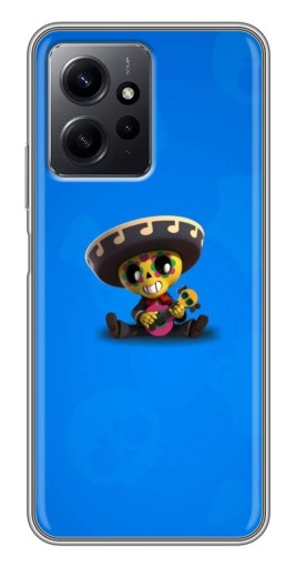 Чехол с печатью "Poco с гитарой" для Xiaomi Redmi Note 12