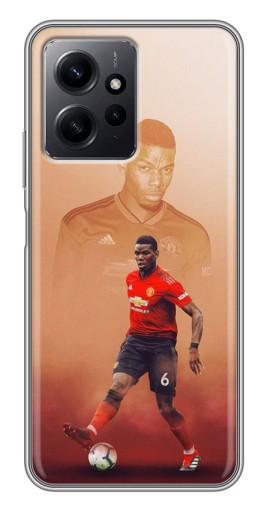 Чехол с принтом "Pogba с Манчестера" для Xiaomi Redmi Note 12