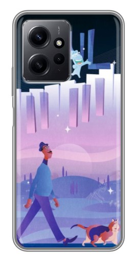 Чехол с печатью "Постер к мультику" для Xiaomi Redmi Note 12