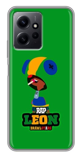 Чехол с принтом "RAP Leon" для Xiaomi Redmi Note 12