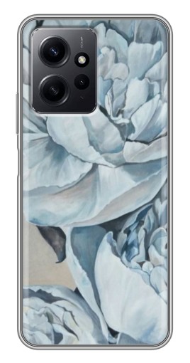 Чехол с печатью "Рисунок пионы" для Xiaomi Redmi Note 12