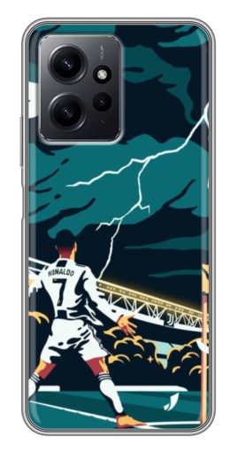 Чехол с печатью "Ronaldo празднование" для Xiaomi Redmi Note 12