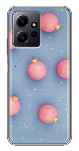 Чехол с принтом "Розовые шары" для Xiaomi Redmi Note 12