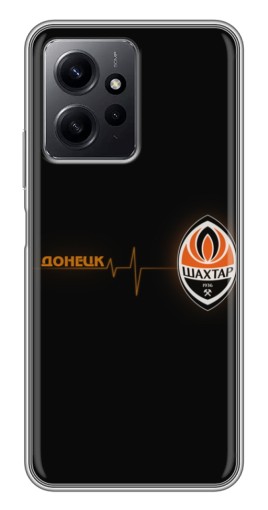 Чехол с печатью "Шахтер в сердце" для Xiaomi Redmi Note 12