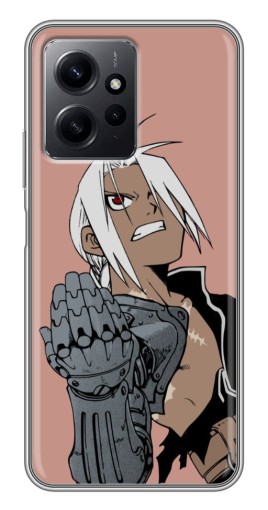 Чехол с картинкой "Стальной алхимик" для Xiaomi Redmi Note 12