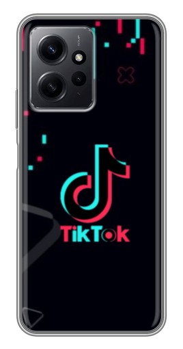 Чехол с картинкой "Стиль TikTok" для Xiaomi Redmi Note 12