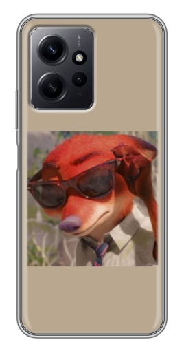 Чехол с печатью "Стильный Ник" для Xiaomi Redmi Note 12
