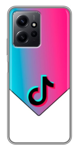 Чехол с принтом "Tiktok Logo" для Xiaomi Redmi Note 12